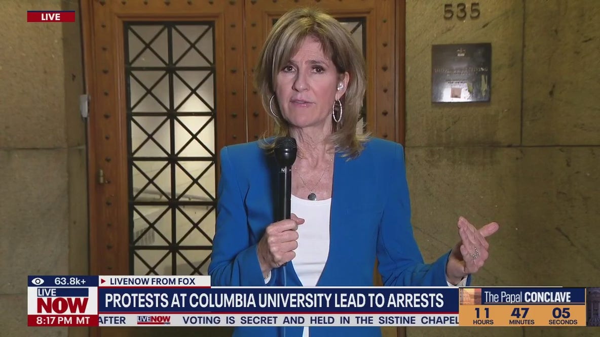 Dozens arrested after protests at Columbia University